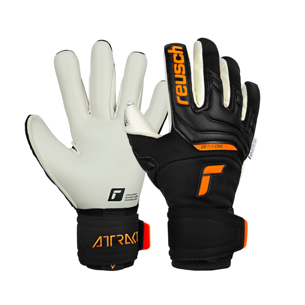 Reusch Attrakt Gold X GORE-TEX INFINIUM 5270029 7783 black orange 1